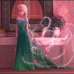 Disney Frozen Fever Elsa Kids Dress